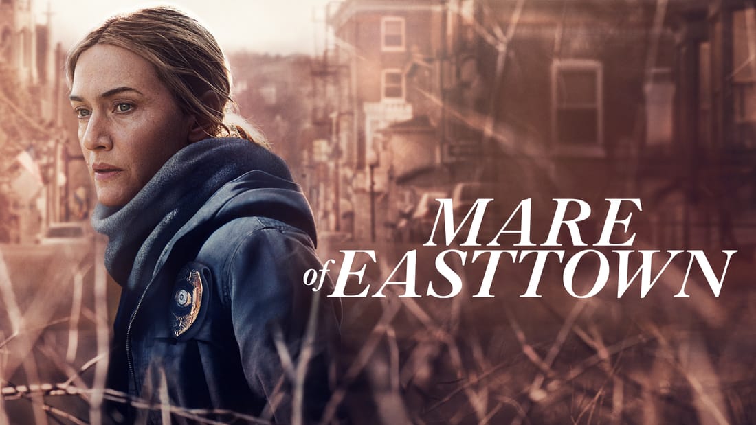 Title art for murder mystery Mare of Easttown