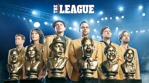 Title art for The League