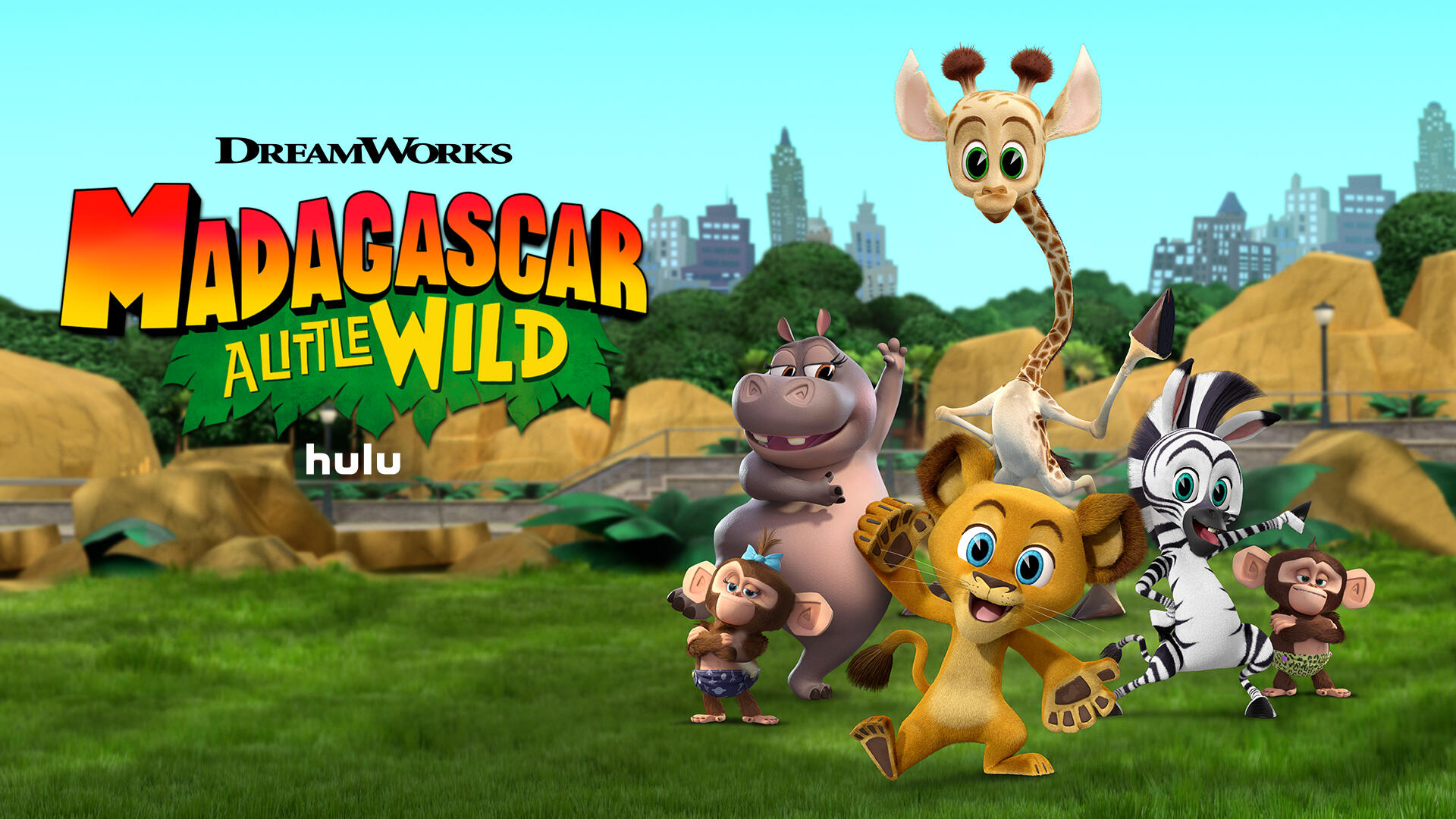Madagascar: A Little Wild -- Alex, Marty, Melman and Gloria step out of the comfort of home to find adventure in exotic places, like the wilds of New Jersey! They’ll meet up with old friends, including Bartholomew the Bat and Lala the now-grown Frog. And they’ll make new friends, like a mysterious salsa-dancing parrot who Gloria is determined to help, an adorable but uncontrollable puppy who steals Marty’s heart, and a clever deaf girl whose conversation with Dave sends the gang on a city-wide adventure. And they’ll finally spend a day with the notorious Bill the Flamingo, who says he wants to be a friend, but may just turn out to be Alex’s worst enemy! (Courtesy of DreamWorks)