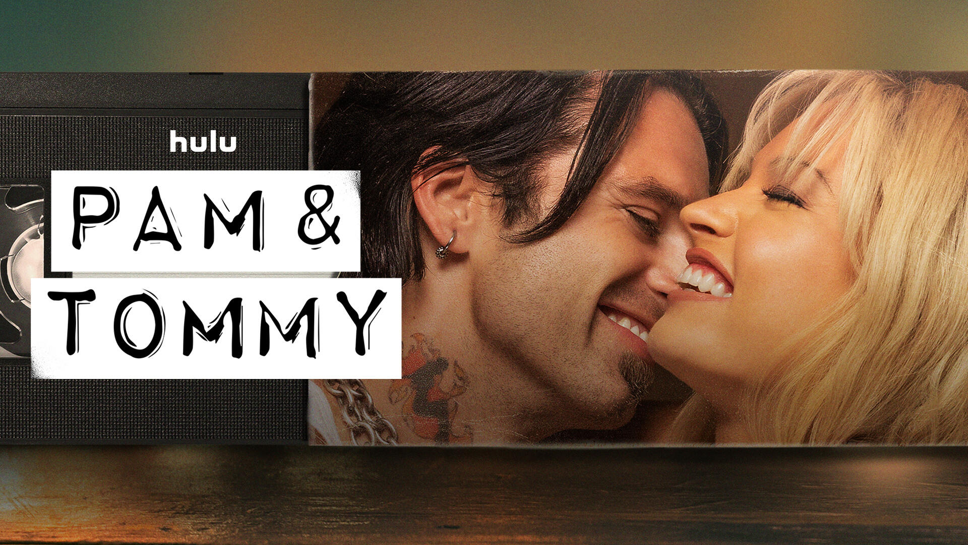 Title art for Pam & Tommy