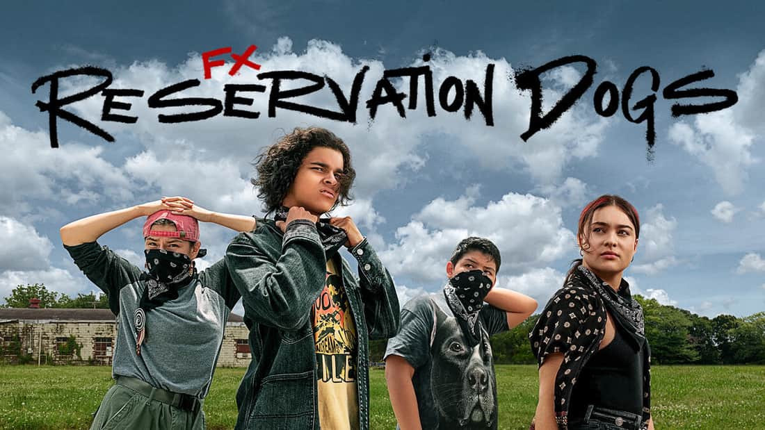 title art for Reservation Dogs on Hulu