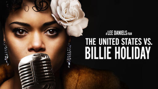 Title art for The United States vs. Billie Holiday