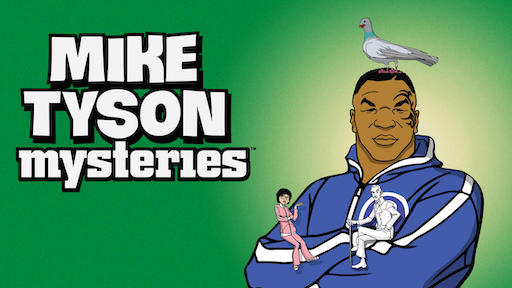 Title art for Mike Tyson Mysteries
