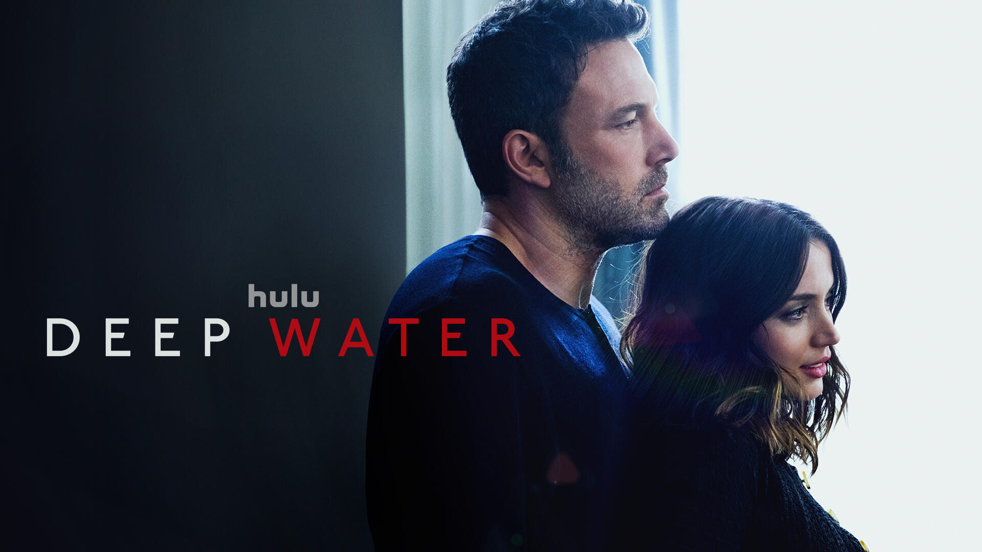 Deep Water -- Based on the celebrated novel by famed mystery writer Patricia Highsmith (The Talented Mr. Ripley), “Deep Water” takes us inside the marriage of picture-perfect Vic (Ben Affleck) and Melinda (Ana de Armas) Van Allen to discover the dangerous mind games they play and what happens to the people that get caught up in them. Vic (Ben Affleck) and Melinda (Ana de Armas), shown. (Courtesy of 20th Century Studios)