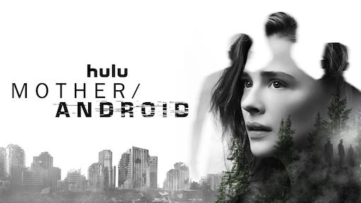 Title art for Mother/Android featuring Algee Smith and Chloë Grace Moretz