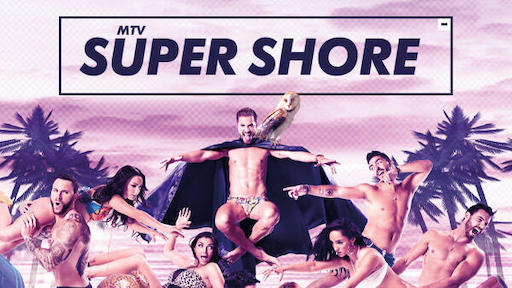 Title art for MTV’s Super Shore