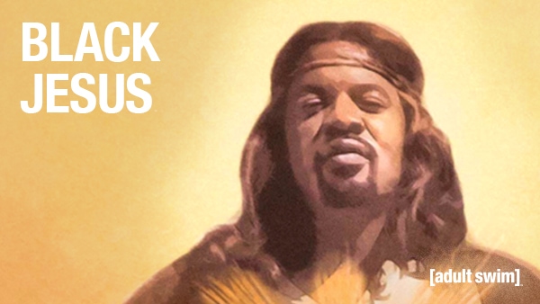 Title art for Adult Swim show Black Jesus