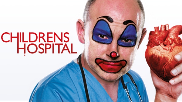 Title art for Childrens Hospital on Adult Swim