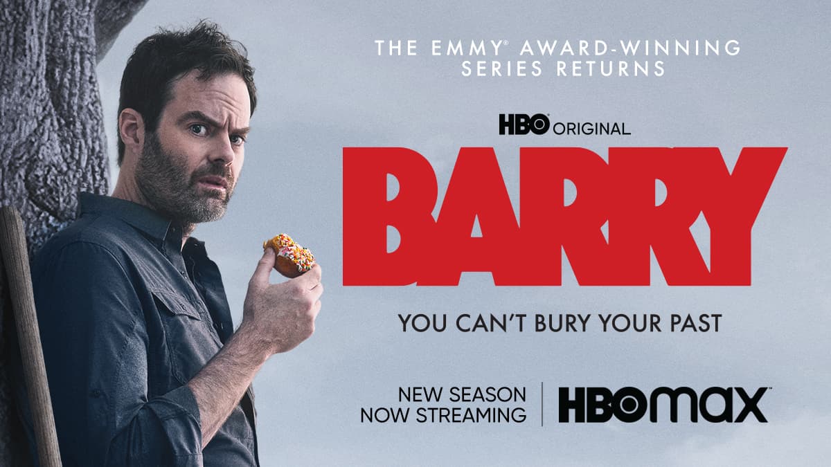 Title art for dark comedy, Barry