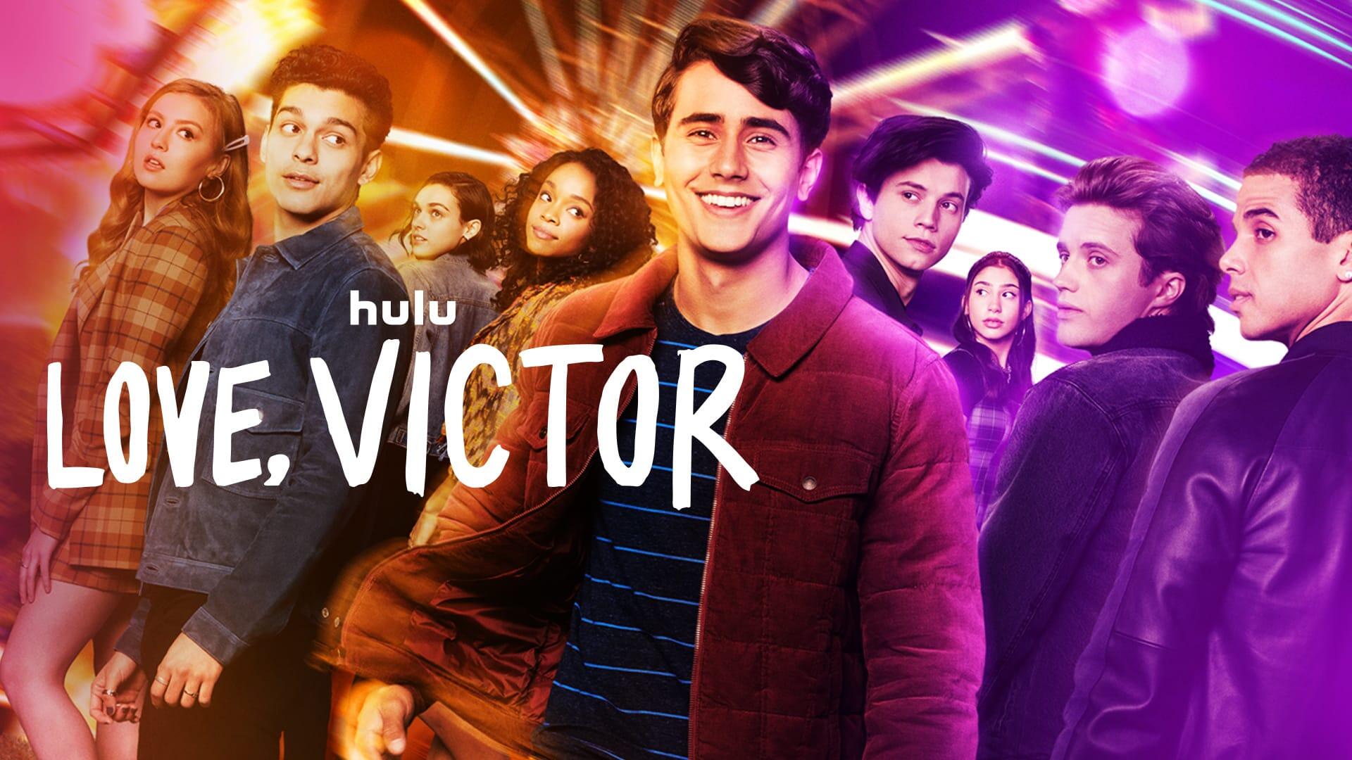 Love, Victor -- Season 3 -- This season finds Victor going on a journey of self-discovery -- not only deciding who he wants to be with, but more broadly, who he wants to be. With their post-high-school-plans looming, Victor and his friends are faced with a new set of problems that they must work through to make the best choices for their futures. Lake (Bebe Wood), Rahim (Anthony Keyvan), Lucy (Ava Capri), Mia (Rachel Hilson), Victor (Michael Cimino), Felix (Anthony Turpel), Pilar (Isabella Ferreira), Benji (George Sear) and Andrew (Mason Gooding), shown. (Courtesy of Hulu)