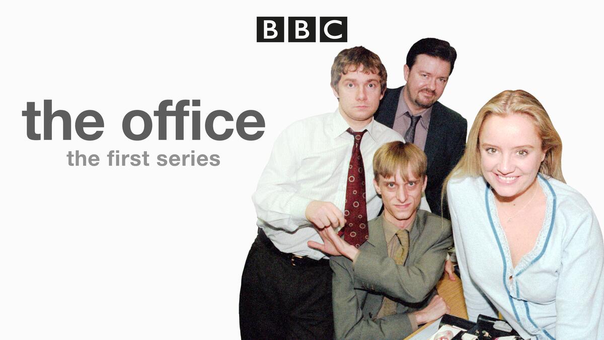Title art for the workplace comedy The Office UK