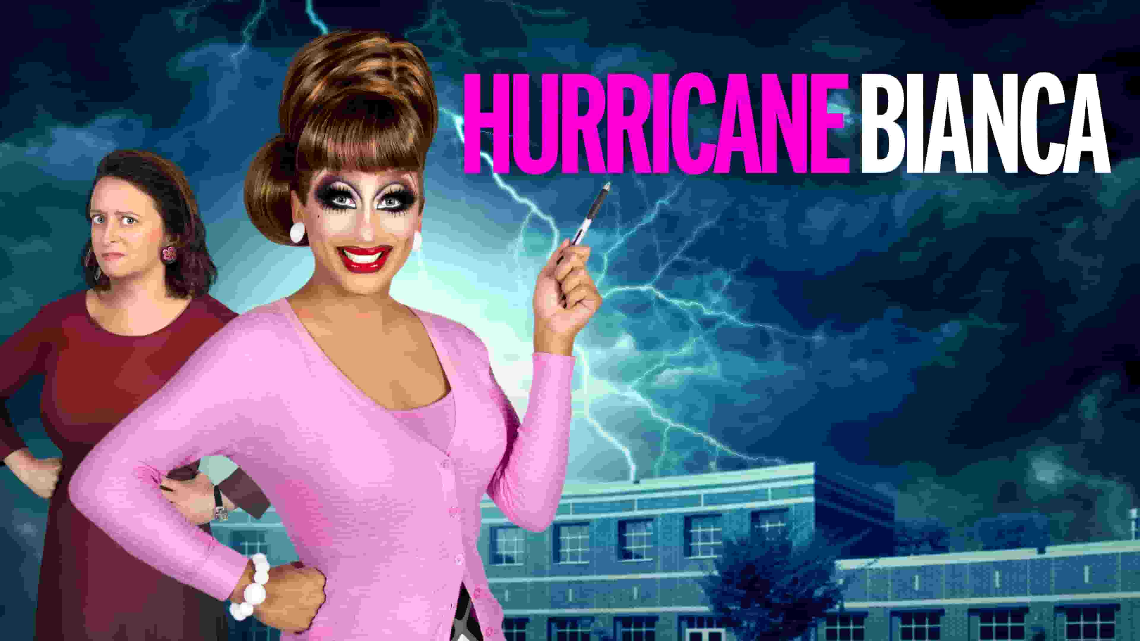 Title art for Hurricane Bianca drag queen movie