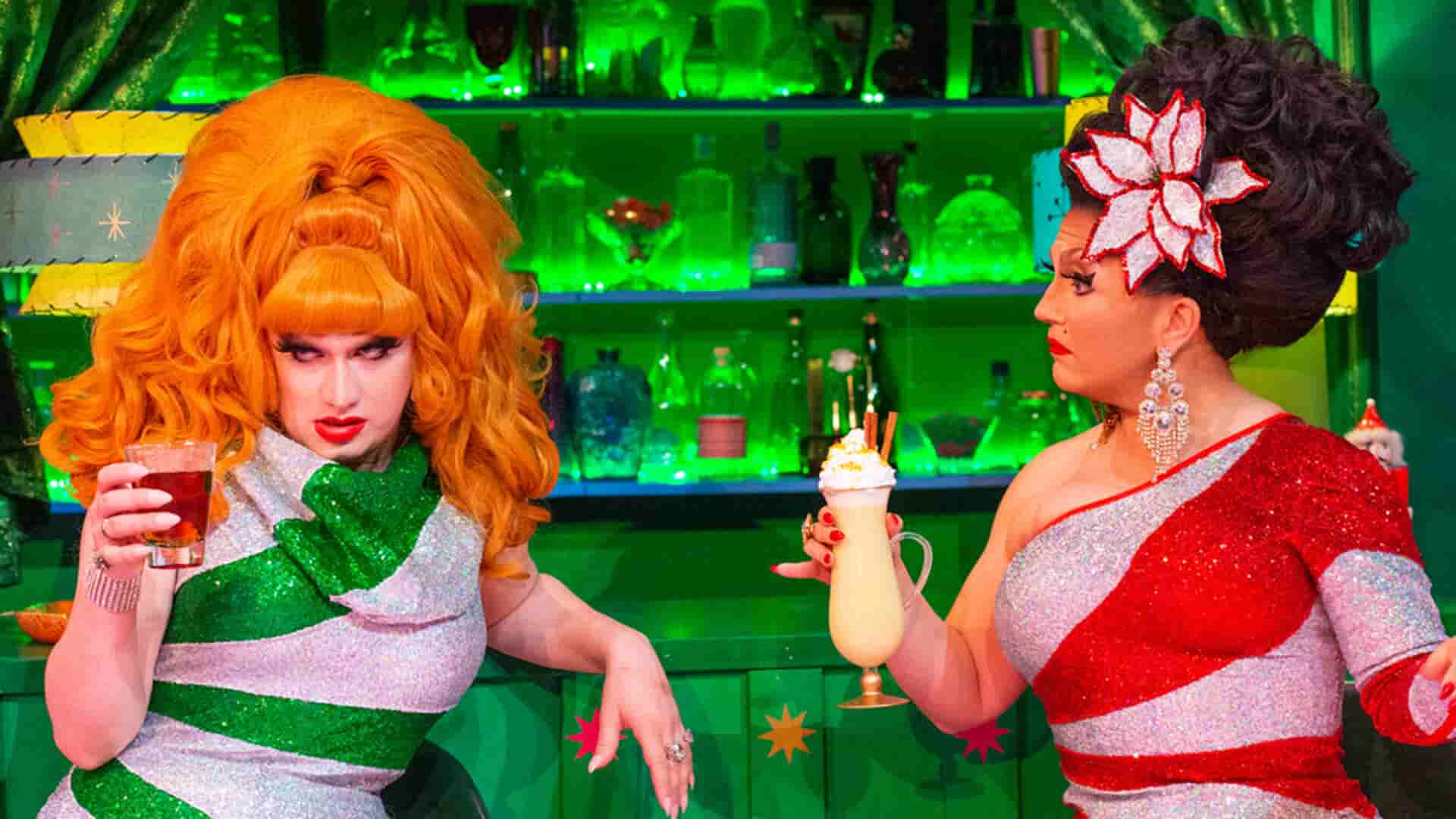 Title art for The Jinkx and DeLa Holiday Special 