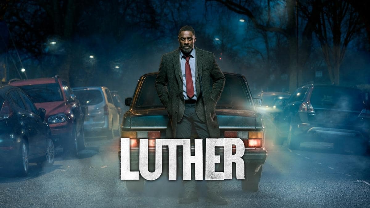 Title art for British crime show Luther starring Idris Elba