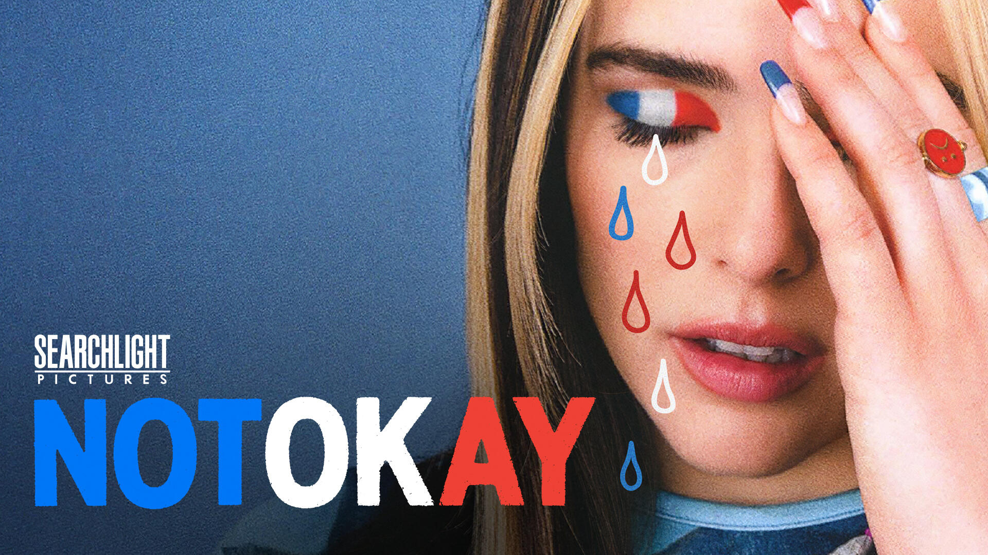 Not Okay -- “Not Okay” follows Danni Sanders (Zoey Deutch), an aimless aspiring writer with no friends, no romantic prospects and — worst of all — no followers, who fakes an Instagram-friendly trip to Paris in the hopes of boosting her social media clout. When a terrifying incident strikes the City of Lights, Danni unwittingly falls into a lie bigger than she ever imagined. She "returns" a hero, even striking up an unlikely friendship with Rowan (Mia Isaac), a school-shooting survivor dedicated to societal change, and scooping up the man of her dreams, Colin (Dylan O'Brien). As an influencer and advocate, Danni finally has the life and audience she always wanted. But it’s only a matter of time before the facade cracks, and she learns the hard way that the Internet loves a takedown. Danni (Zoey Deutch), shown. (Courtesy of Searchlight Pictures)