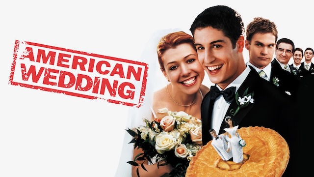 Title art to the classic comedy movie American Wedding starring Eugene Levy