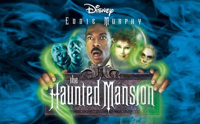 Title art for Disney's The Haunted Mansion