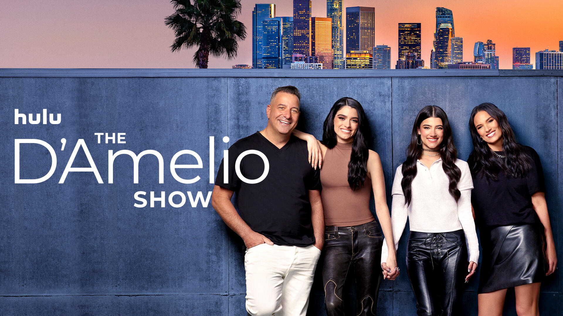 The Damelio Show -- Season 2 -- As personal and professional relationships overlap, the D’Amelio family faces new challenges at every turn, from public scandals to maintaining mental health, as they share the truth behind their online lives. Marc D’Amelio, Heidi D’Amelio, Dixie D’Amelio and Charli D’Amelio, shown. (Courtesy of Hulu)