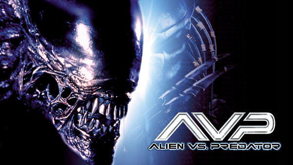 Title art for the Predator movie Alien vs. Predator