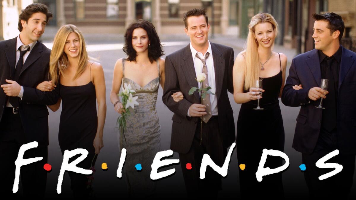 Promotional image for classic sitcom Friends