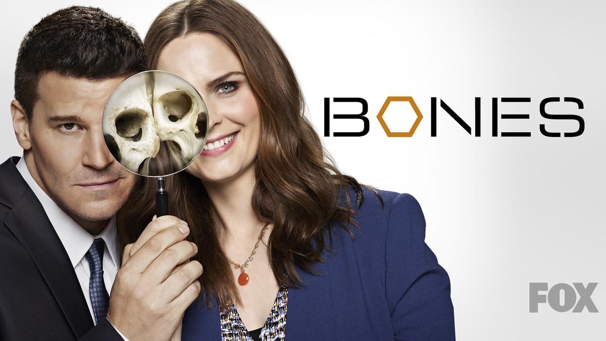 Title art for the forensic detective drama Bones