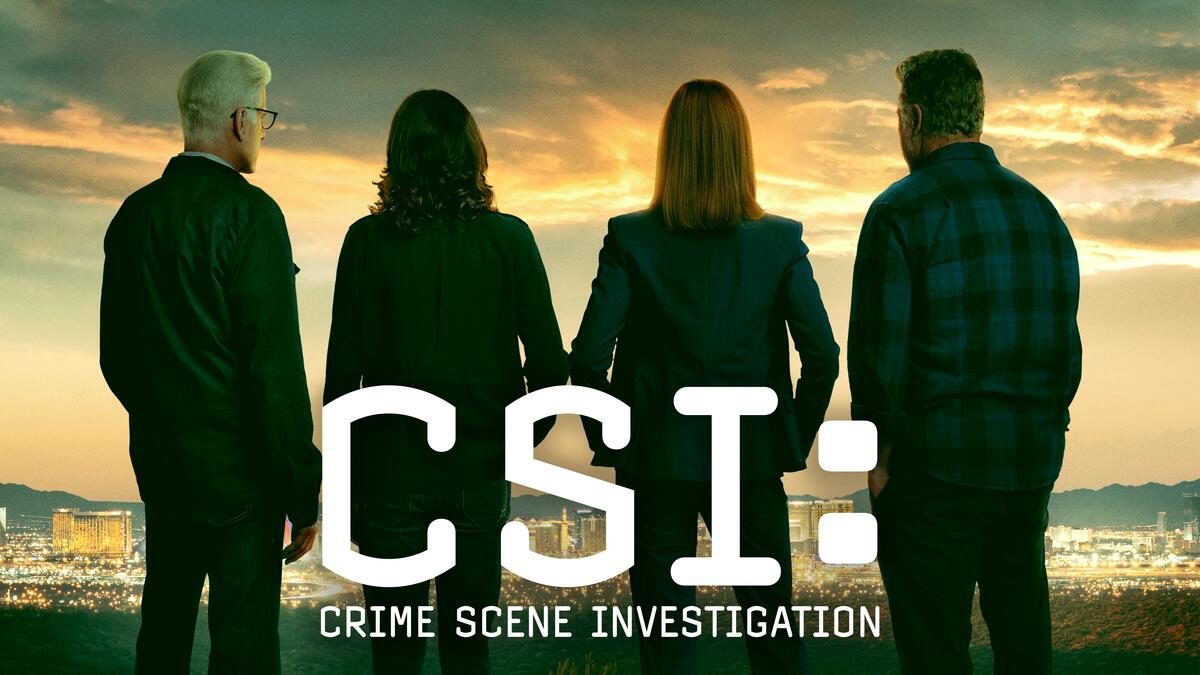 Title art for the procedural show CSI: Crime Scene Investigation