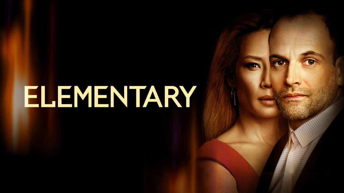 Title art for detective show Elementary]