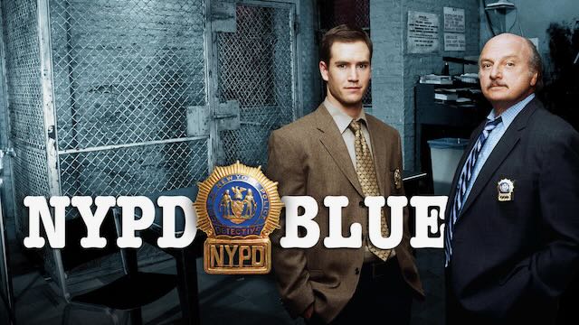 Title art for the cop show NYPD Blue