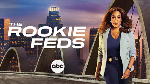 Title art for the FBI drama The Rookie: Feds