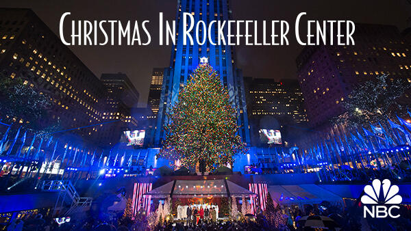 Title art for the Christmas in Rockefeller Center live TV event