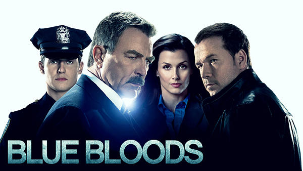 Title art for NYC cop show Blue Bloods]